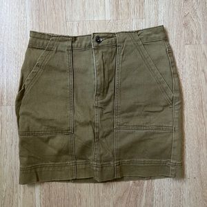 OLIVE GREEN SKIRT
